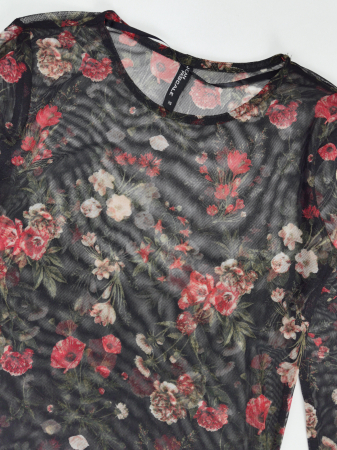 Bluza inflorata Jean Pascale Femei-XS [2]