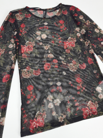 Bluza inflorata Jean Pascale Femei-XS [1]