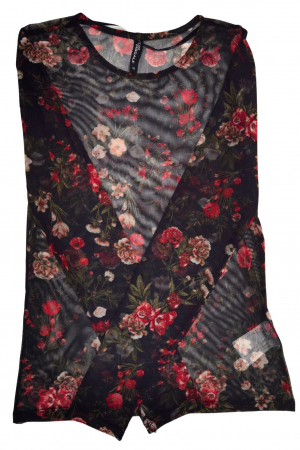 Bluze Femei - Bluza inflorata Jean Pascale Femei-XS