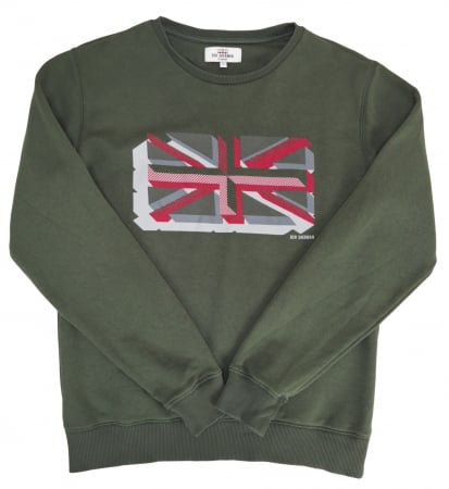 Barbati - Bluza verde Ben Sherman Barbati-S