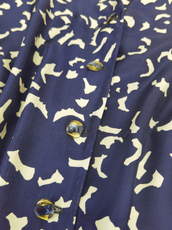 Camasa bleumarin vintage Femei-L [2]
