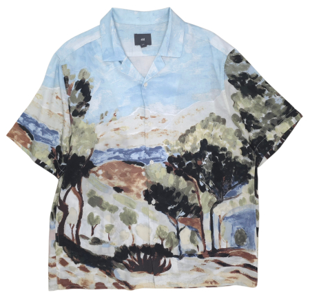 BARBATI - Camasa cu imprimeu H&M Barbati-L