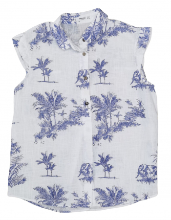 Camasa cu maneca scurta Femei - Camasa in MANGO Femei-XS