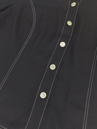 Camasa neagra vintage Femei-XL [2]