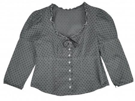Camasi Femei - Camasa verde vintage Femei-L