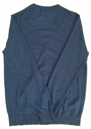 Cardigan bleumarin din lana MANGO Femei-L [3]