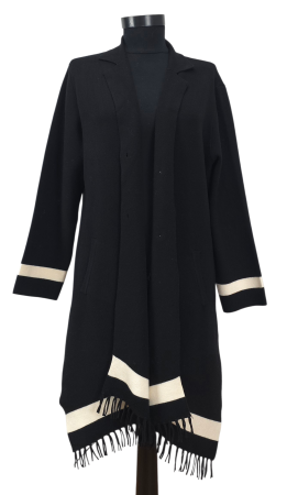 Pulovere Femei - Cardigan negru Retro Femei-L