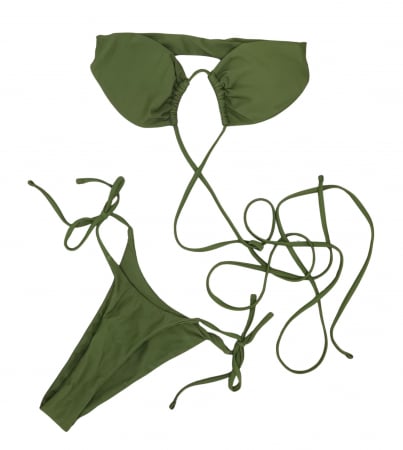 Femei - Costum de baie verde Femei-XS