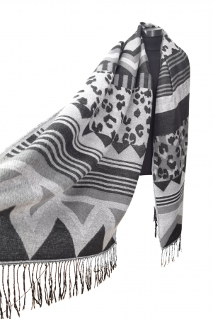 Fular gri H&M Femei [2]