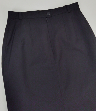 Fusta neagra din lana Vintage Femei-M [3]