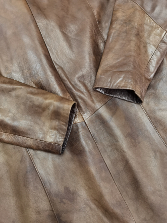Geaca piele Vintage Femei-XL [4]