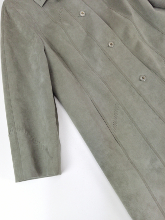 Trenci verde Vintage Femei-L [2]