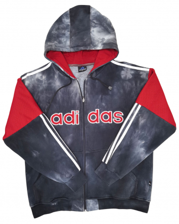 Hanorace/Jachete Barbati - Hanorac tie dye adidas Barbati-XL