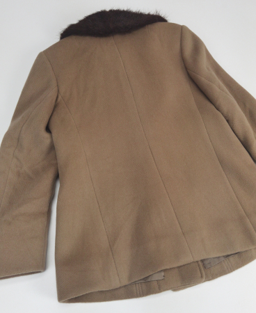 Palton maro vintage Femei-S [6]