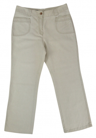 Pantaloni lungi Femei - Pantaloni bej C&A Femei-XL