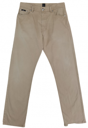 Pantaloni lungi Barbati - Pantaloni bej Hugo Boss Barbati-M