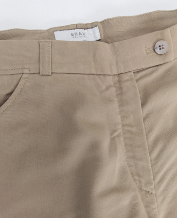 Pantaloni bej lana Brax Femei-XL [4]