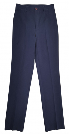 Pantaloni lungi Femei - Pantaloni bleumarin Stefanel Femei-XS