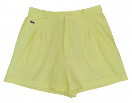Pantaloni scurti Femei - Pantaloni galbeni Lacoste Femei-XS