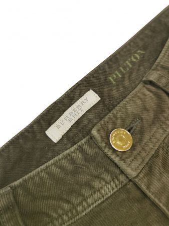 Pantaloni velur Burberry Femei-L [3]