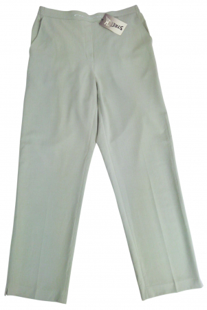 Pantaloni lungi Femei - Pantaloni verzi vintage Femei-L