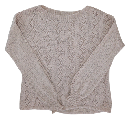Pulovere Femei - Pulover bej Benetton Femei-M