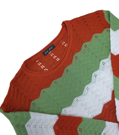 Pulover cu model Retro Femei-M [1]