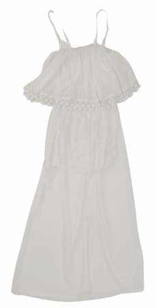 Rochii - Rochie alba Vintage Femei-S