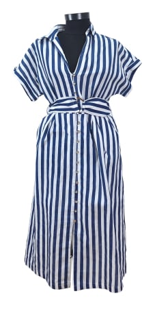 Rochii - Rochie cu dungi Zara Femei-S