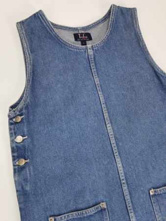 Rochie denim Vintage Fete 12-13 Ani -L [1]