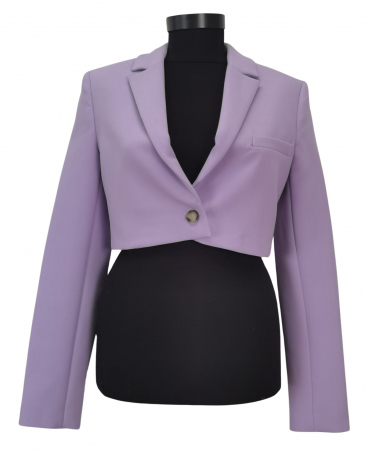 Sacouri Femei - Sacou crop-top Femei-XS