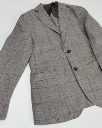 Sacou gri din in Barbati-L [2]