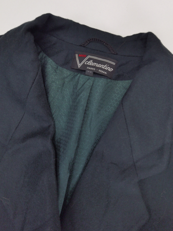Sacou verde din lana si casmir Vintage Femei-L [2]
