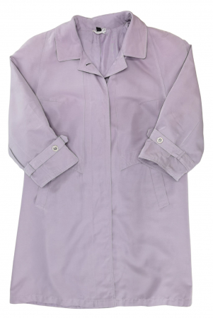 Trenciuri Femei - Trenci roz Vintage Femei-XXL
