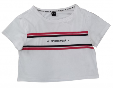 Tricouri Femei - Tricou alb 4f Femei-XS