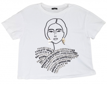 Tricouri Femei - Tricou alb C&A Femei-L