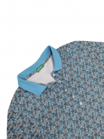 Tricou albastru Benetton Femei-M [2]