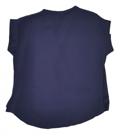 Tricou bleumarin Retro Femei-L [1]