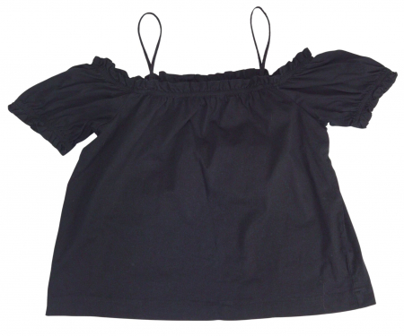 Tricouri Femei - Tricou negru H&M Femei-XS
