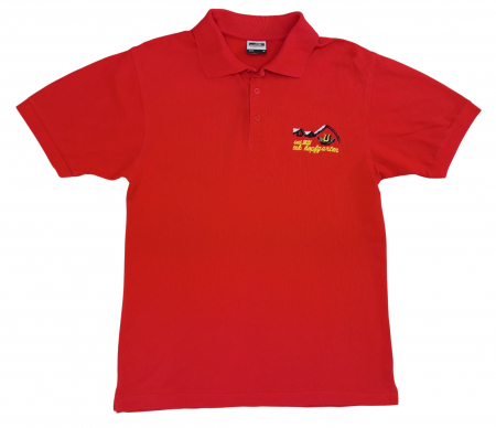 Tricouri Barbati - Tricou rosu Retro Barbati-M