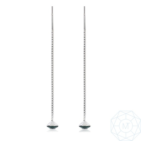 Cercei argint lanț 6 Eme [2]