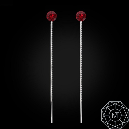 Cercei argint lanț 6 Siam [2]