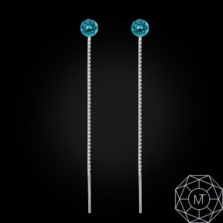 Cercei argint lanț 6 Zir [1]