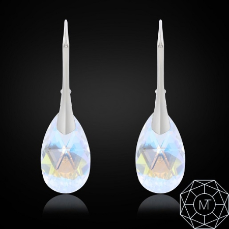 Cercei argint pear 16Blue [1]