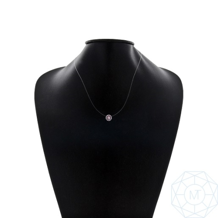 Colier argint 45 Rosa [2]