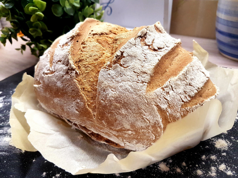 Amestec de făină pentru pâine albă de casă vegană fără gluten 400 g [3]