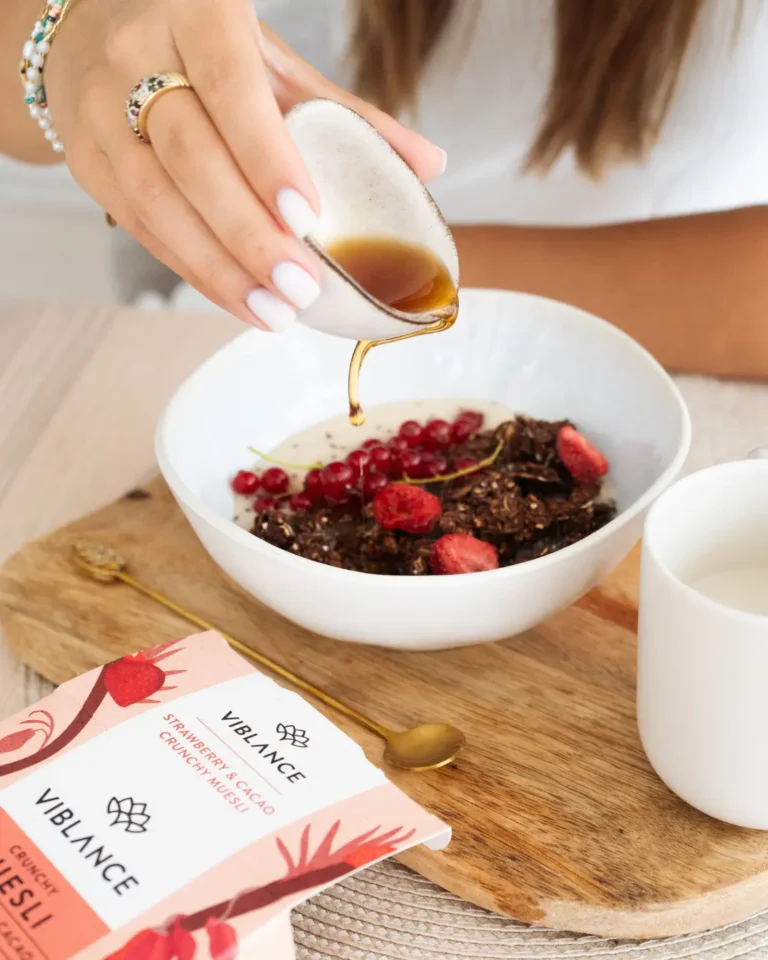 Granola Crocant Căpșuni și Cacao Fără Gluten, 300g | Viblance [2]