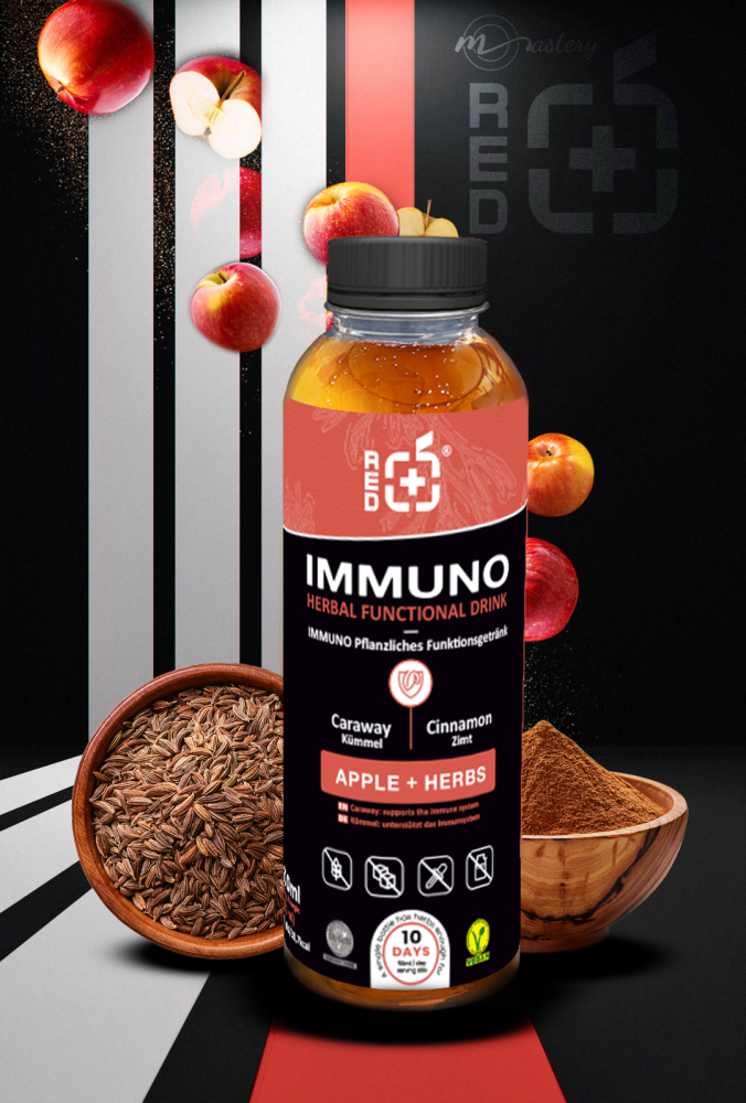 RedPower Immuno băutură funcțională cu plante – 500 ml [3]