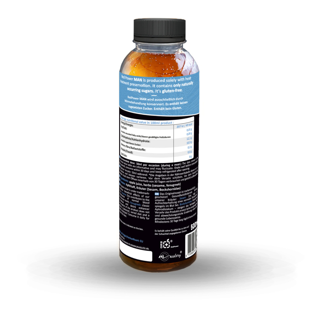 RedPower Man, băutură funcțională cu plante – 500 ml [2]