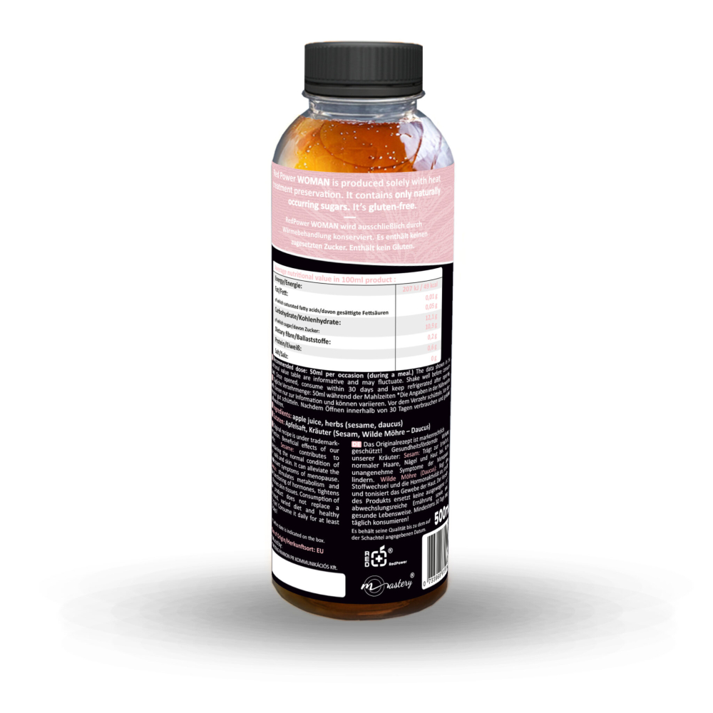 RedPower Woman, băutură funcțională din plante – 500 ml [2]